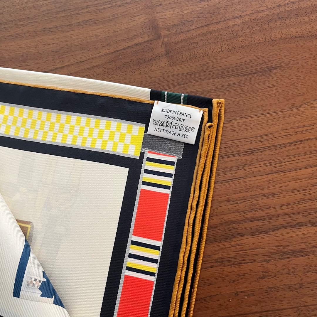 連休限定出品☆HERMES エルメス カレ90 スカーフ レトル・エケストル