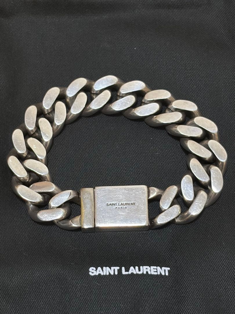 SAINT LAURENT チェーンブレスレット 関税込】SAINT LAURENT サンローラン◇チェーン ブレスレット (Saint