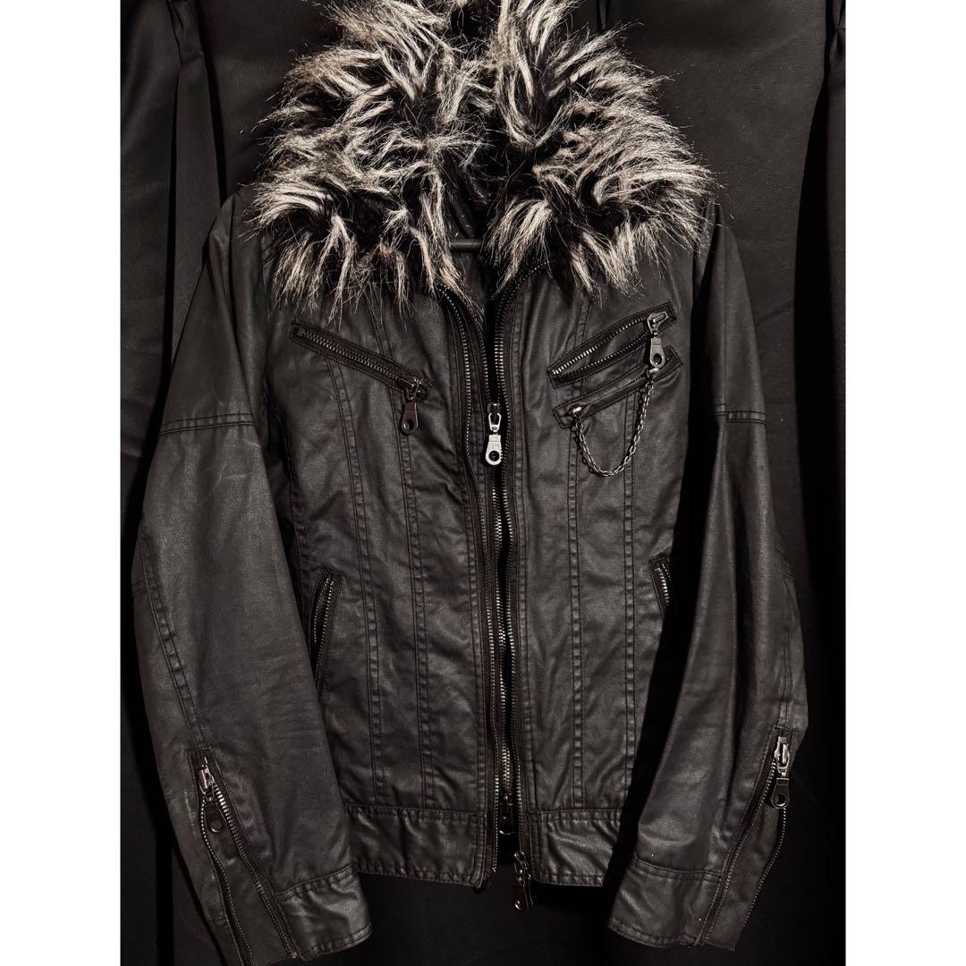 FUGA ファージャケット 00s v系 平成 - メルカリ