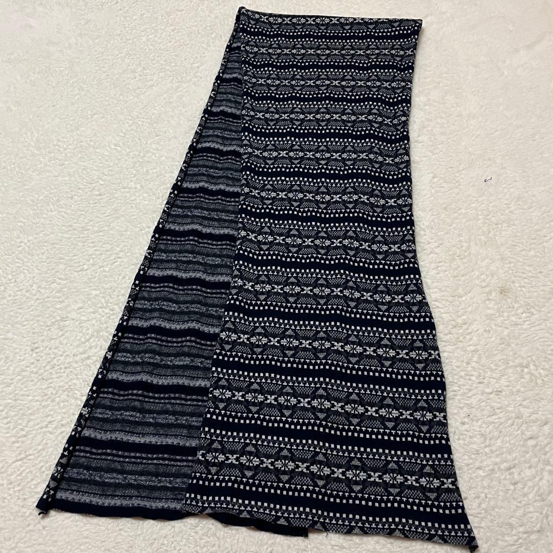 田中オムCOMME des GARÇONS HOMME ノルディック柄マフラー - メルカリ