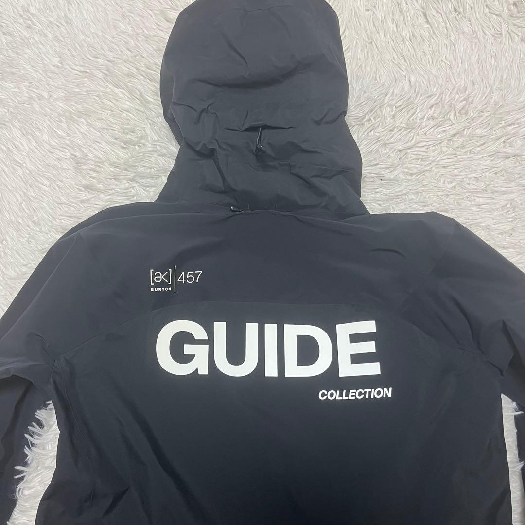最高峰 AK457 BURTON AK ガイド true black バックロゴ - メルカリ