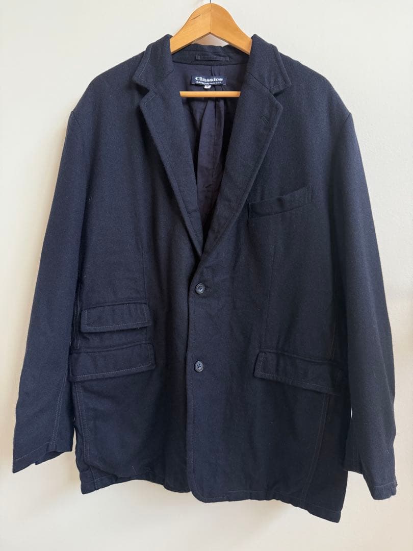 カウラムCAHLUMN ウールフランネルジャケットパンツ（セットアップ