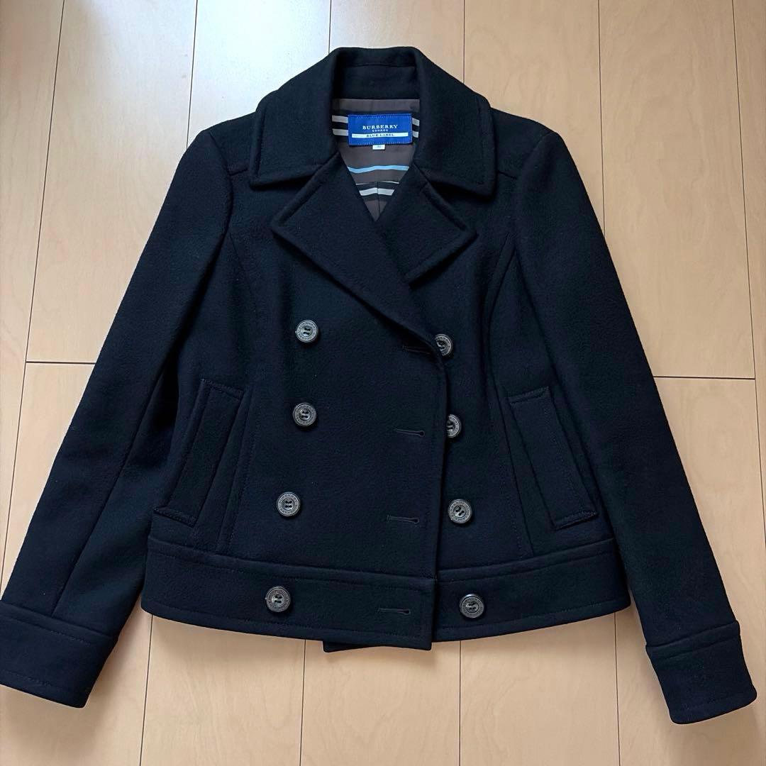 バーバリーブルーレーベル ピーコート - メルカリ