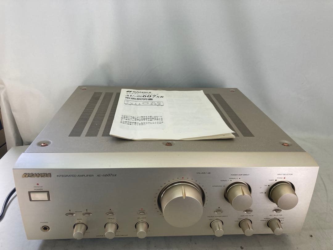 SANSUI サンスイ AU-α607XR オーディオ機器　ジャンク SANSUI サンスイ AU-α607XR プリメインアンプ - 中古オーディオの販売