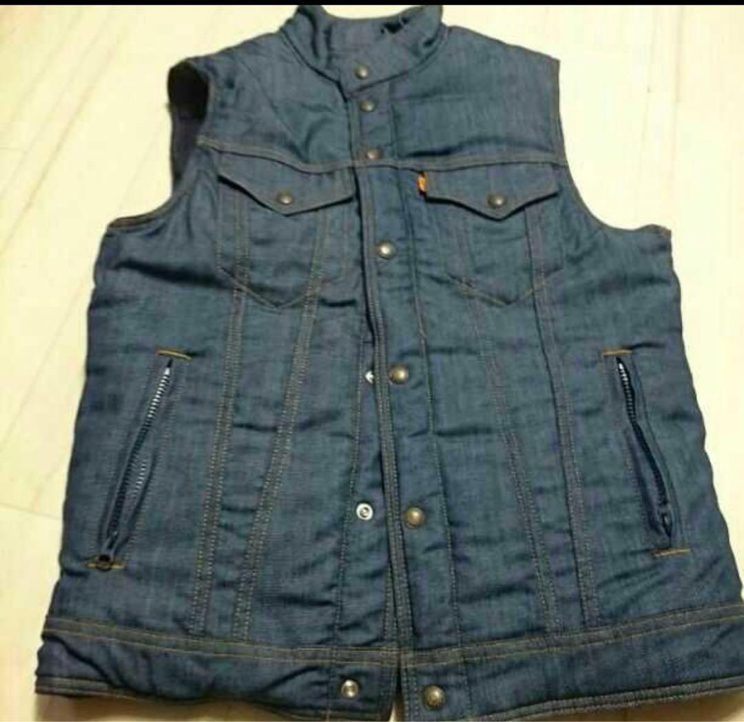 希少！新品☆Supreme×LEVIS デニムダウンベスト - メルカリ