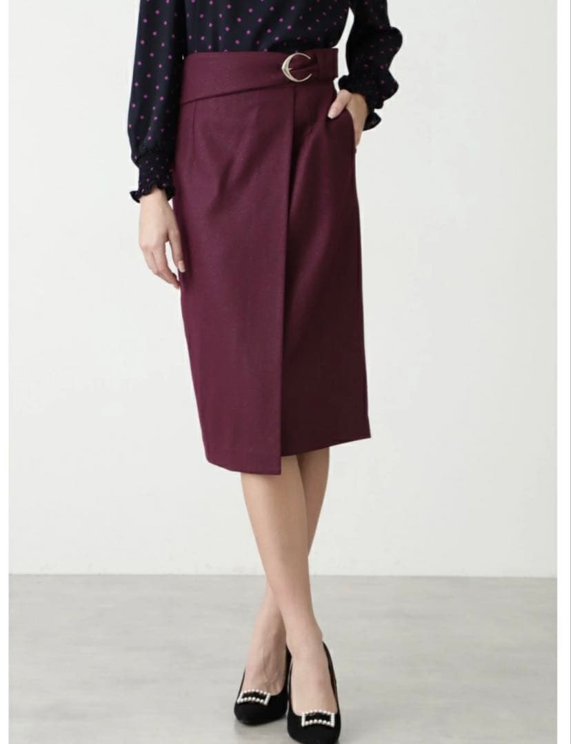 ピンキー&ダイアン メタルアクセントスカー ト - メルカリ