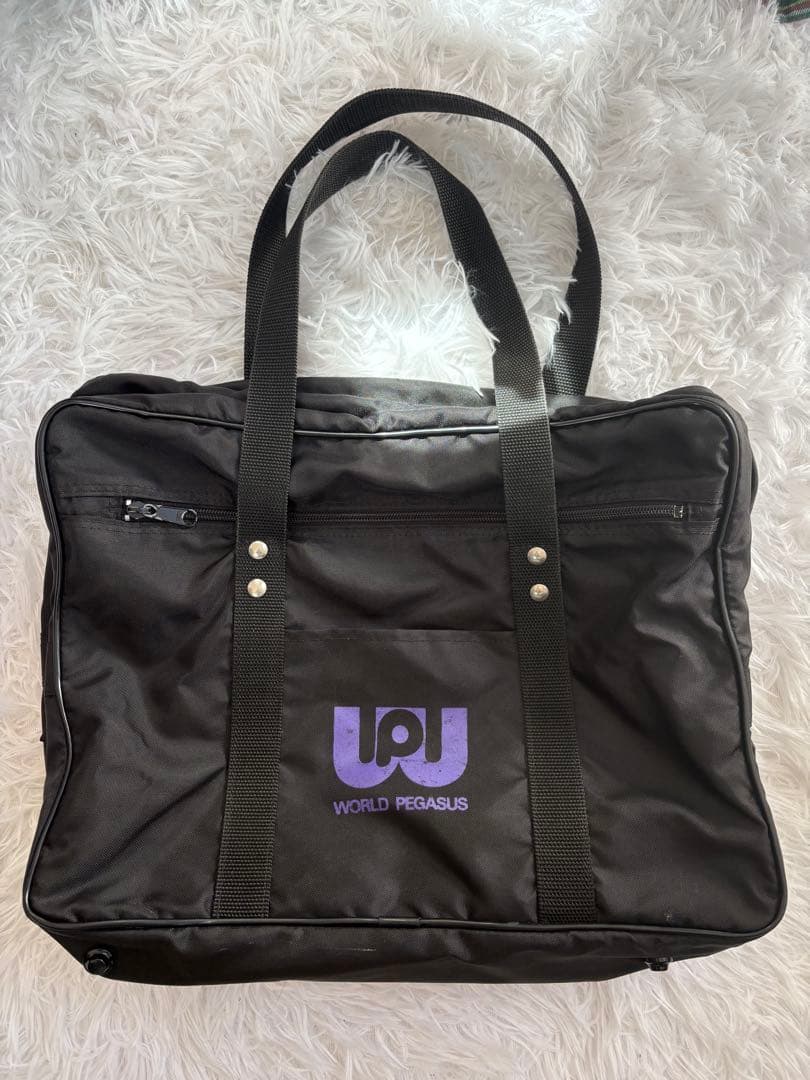 希少品　ワッペ　黒紫　黒　スクバ レア】旧ワッペ 数量限定色 スクバ 紫×黒 ワッペ 黒×紫 - メルカリ