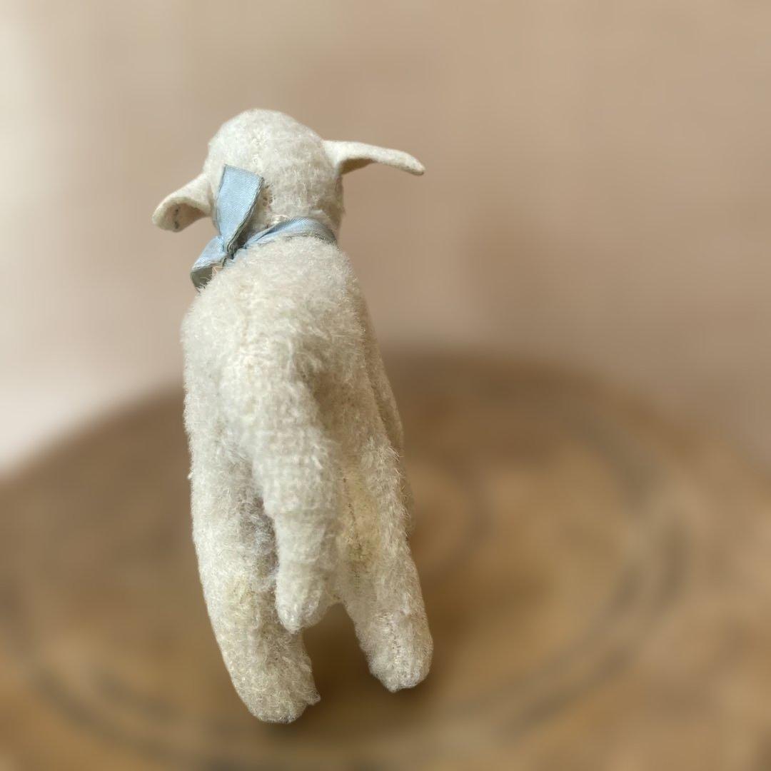 シュタイフLamby 10センチ ヒツジのランビー ひつじ 羊 ビンテージ