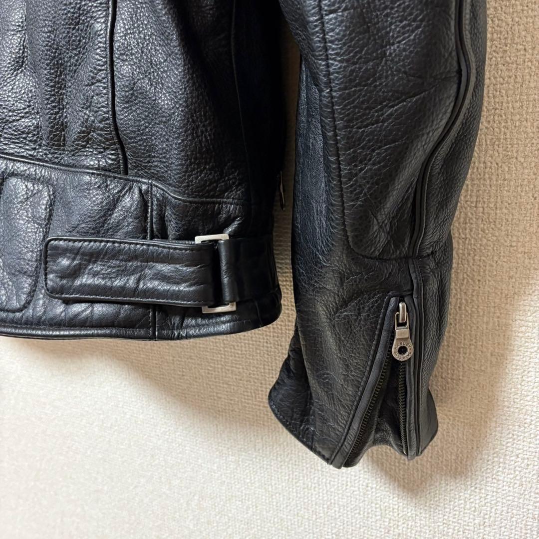 Harley-Davidson レザージャケット L スカル 本革 ライナー付