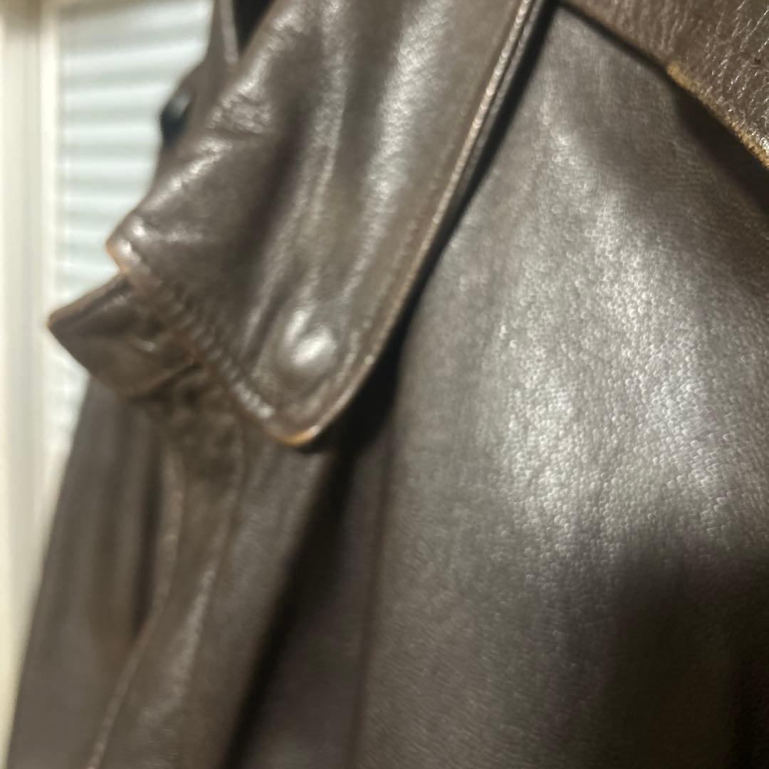 L.L.Bean レザージャケット M TALL 実寸 xl 相当 タロンジップ