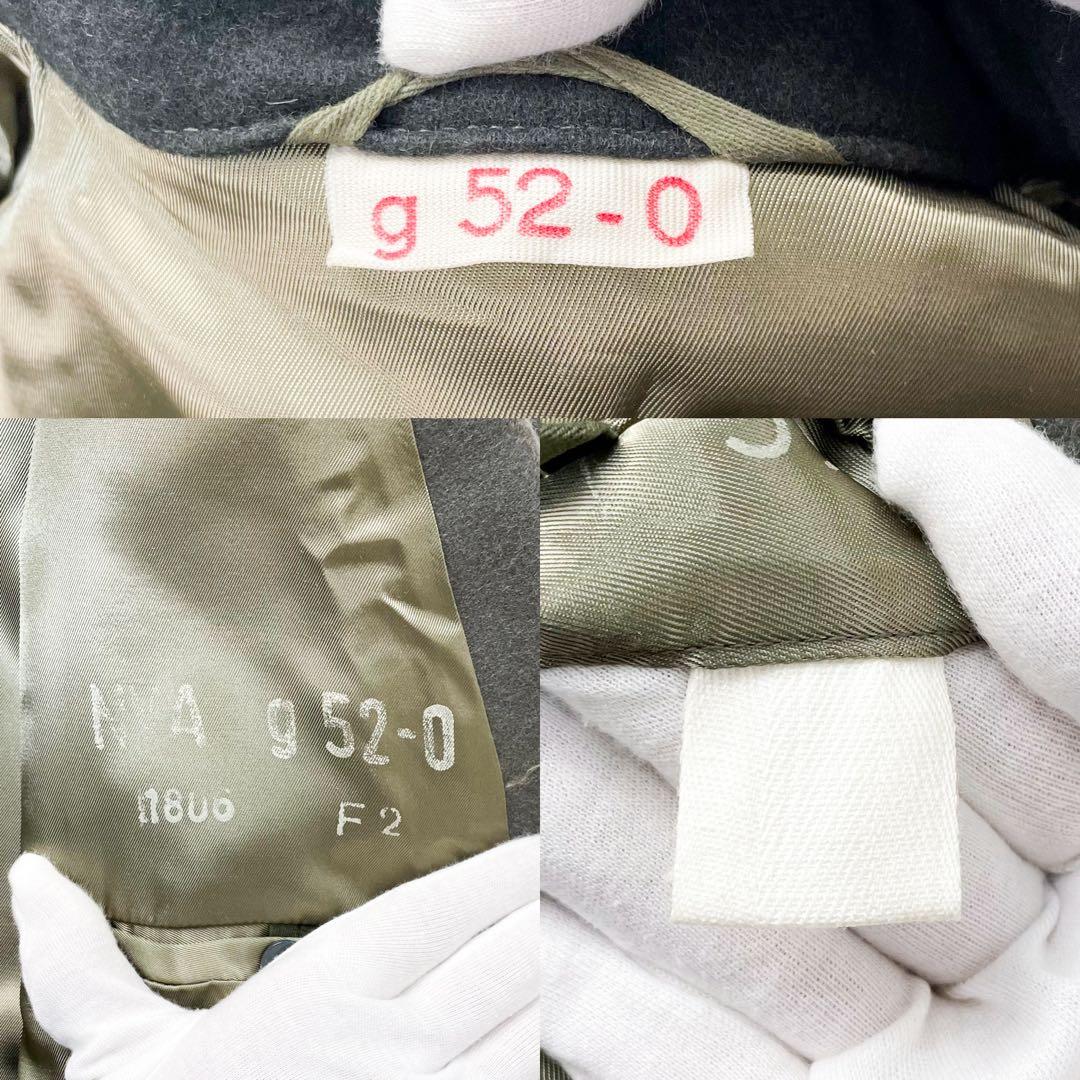 未使用級 東ドイツ軍 ロングコート NVA ビンテージ ウール 防寒