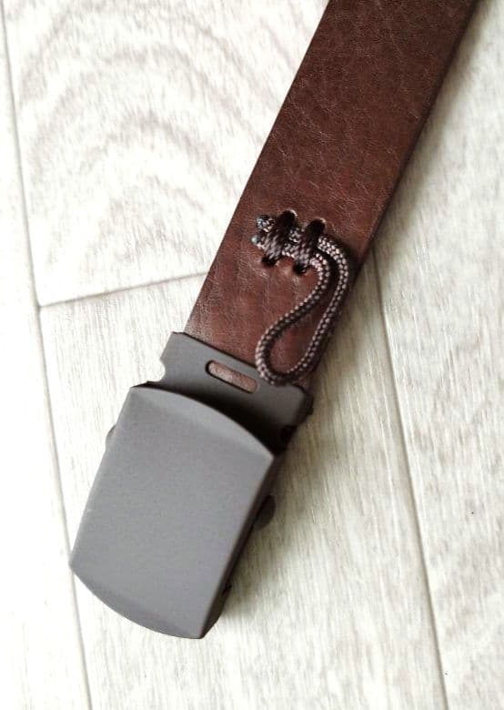 新品未使用】SGSC LEATHER DRIP GI BELT ベルト L - メルカリ