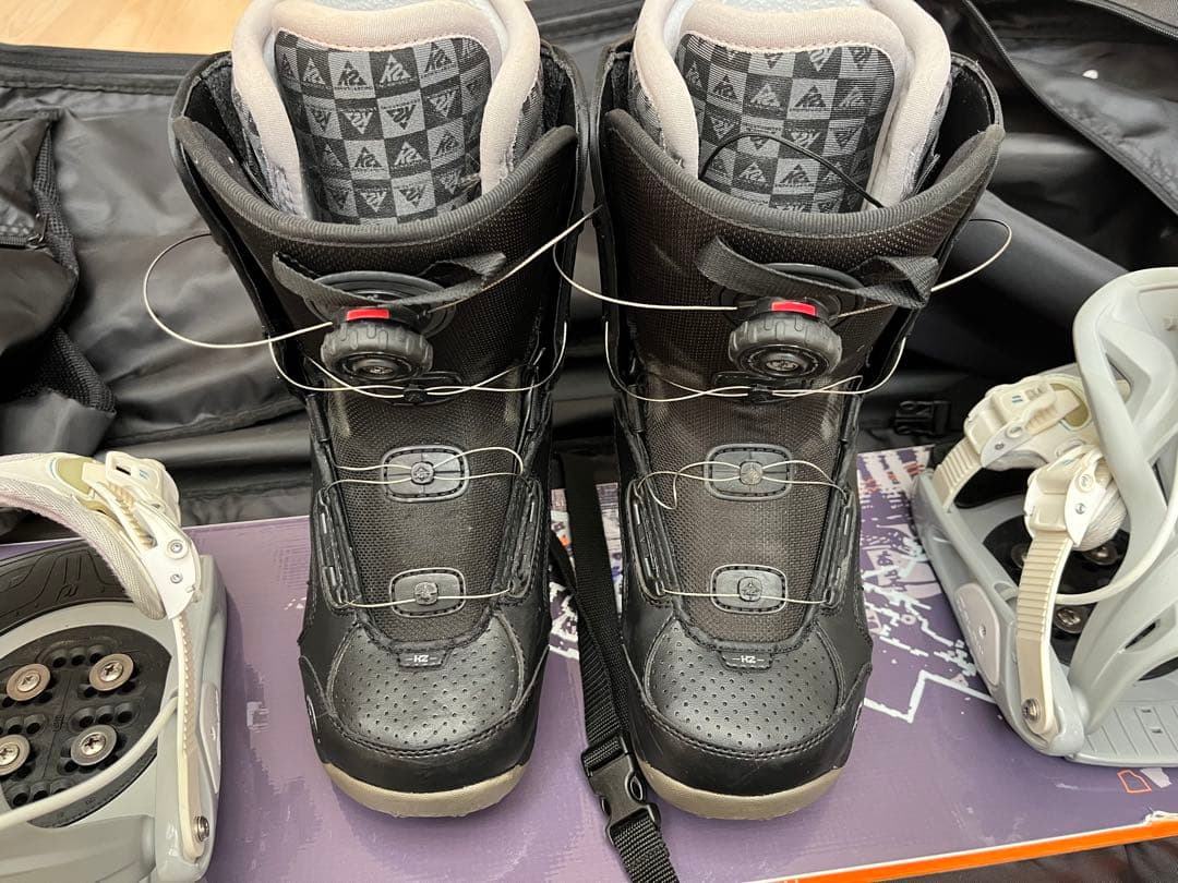 HEAD スノーボード 155cm ビンディング付 セット ケース付き