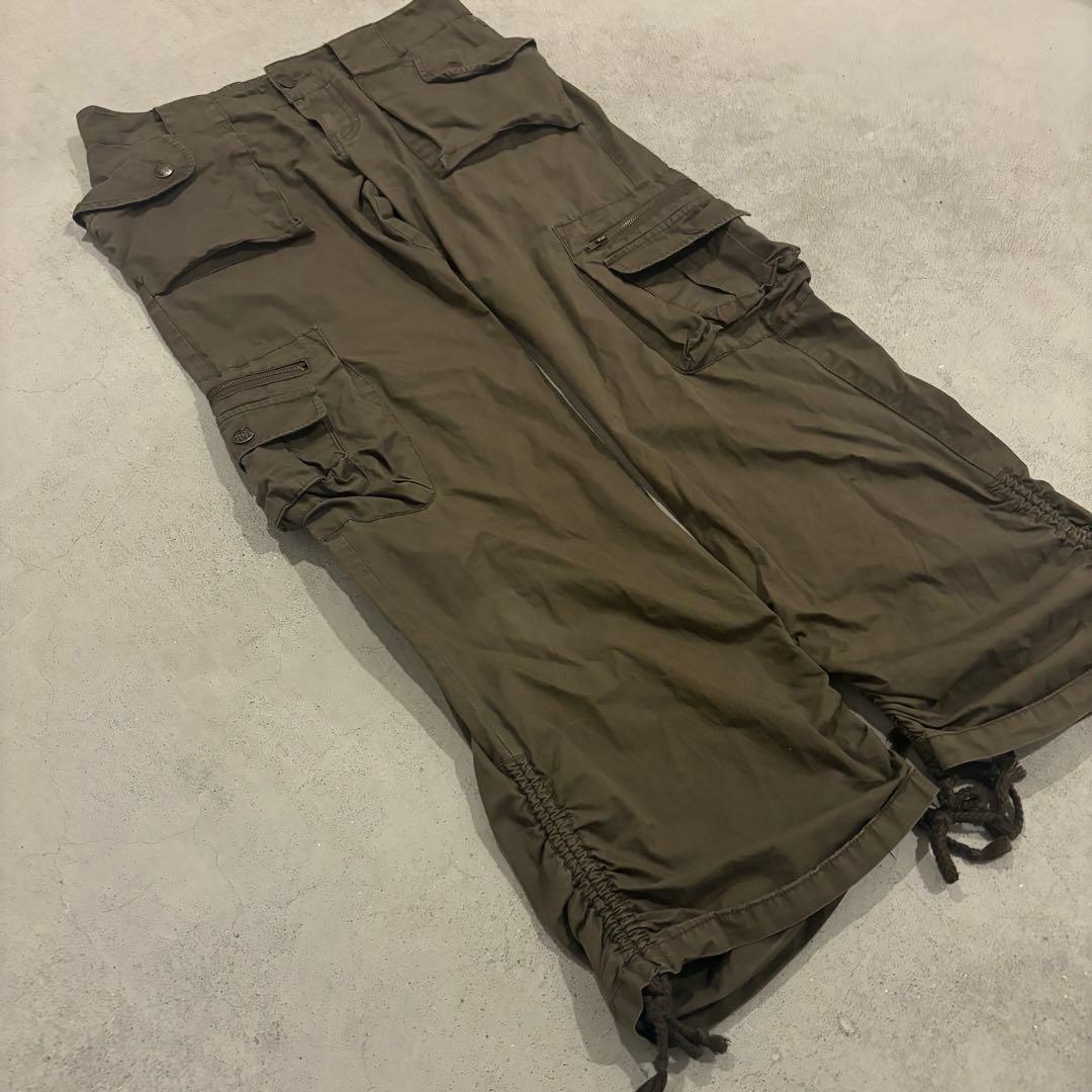 00's ギミック カーゴパンツ y2k グランジ archive Goa風 - メルカリ