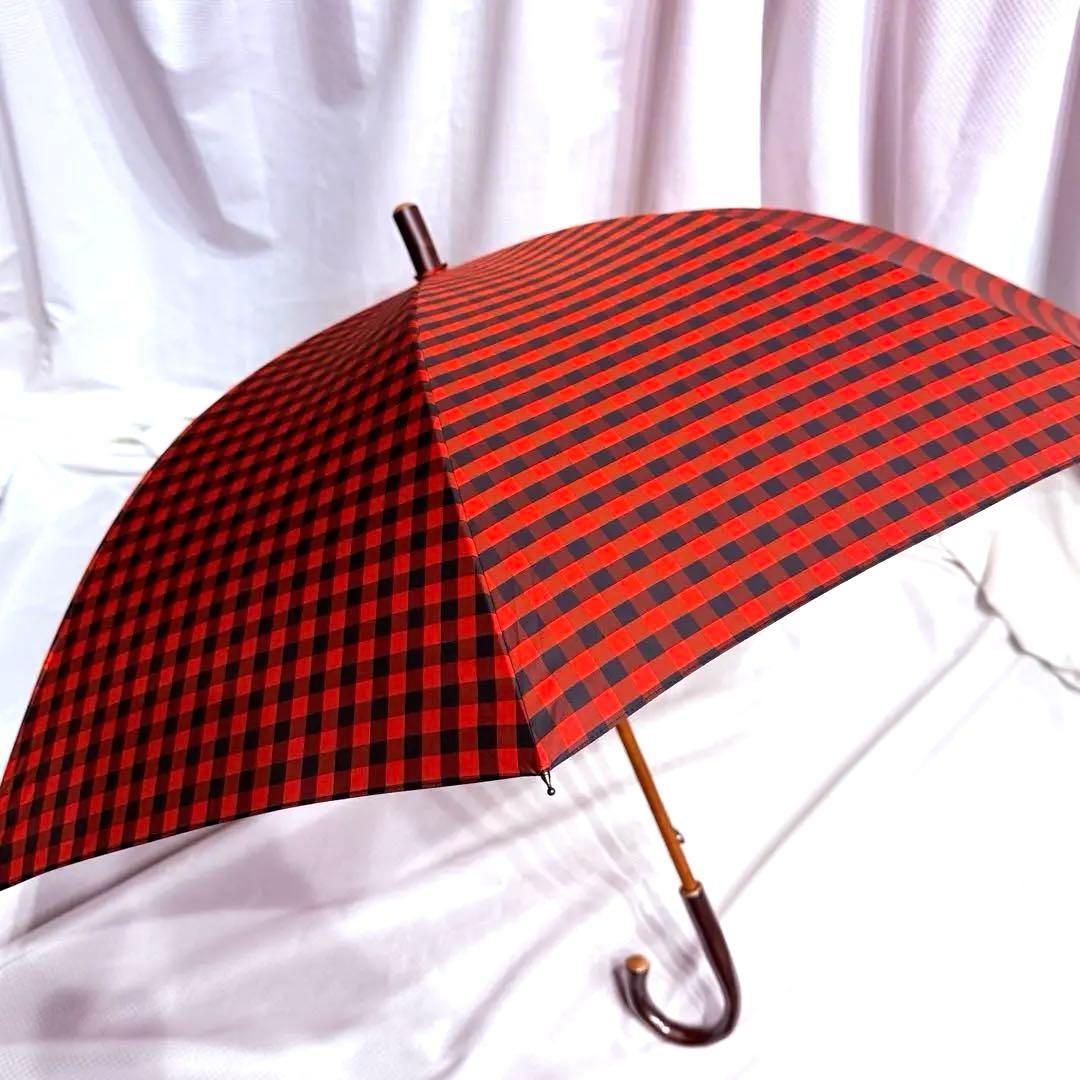 【新品】　Bon Bon store 傘　ギンガムチェック　58cm タグ付 Bon Bon Store スタンダード長傘 チェック | B・B・B POTTERS ONLINE