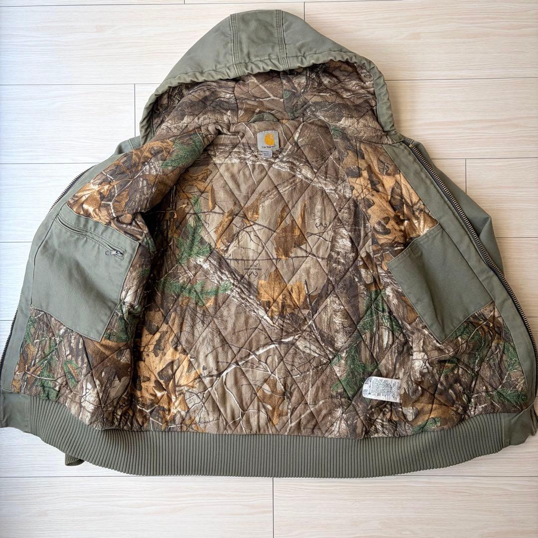 毒ちのぱん様専用】Carhartt アクティブジャケット オリーブリアル