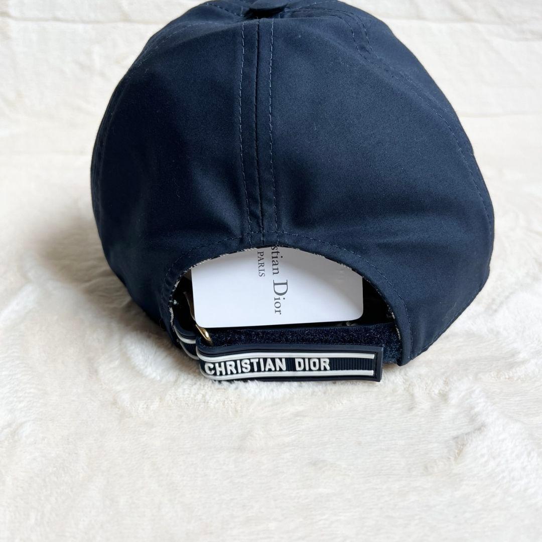 美品 ディオール キャップ 無地 ネイビー トロッター 57 - メルカリ