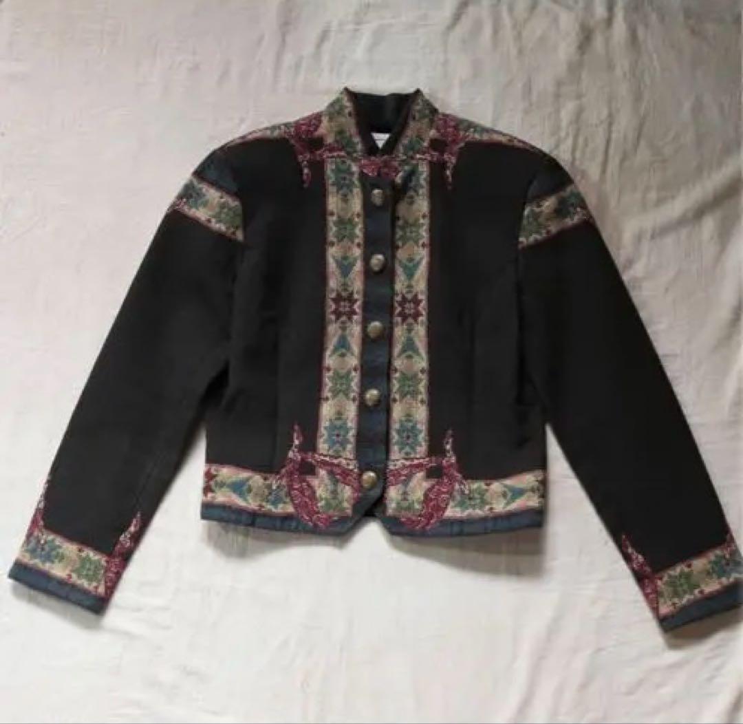 ヴィンテージウエスタンジャケット ⭐︎一目惚れ⭐︎USA製 ゴブランジャケット ヴィンテージウエスタンジャケット ⭐︎一目惚れ⭐︎USA製 ゴブラン