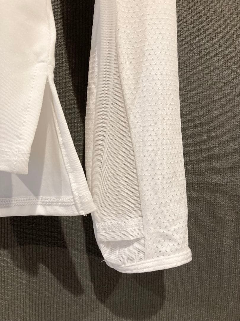 美品 Lucky in Love 海外テニスウェア 長袖 メッシュ UV 速乾性