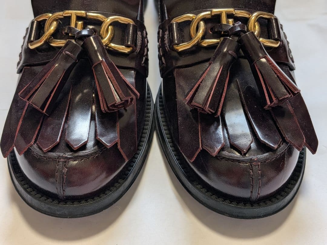 TOD’S タッセル付きローファー 23.5cm