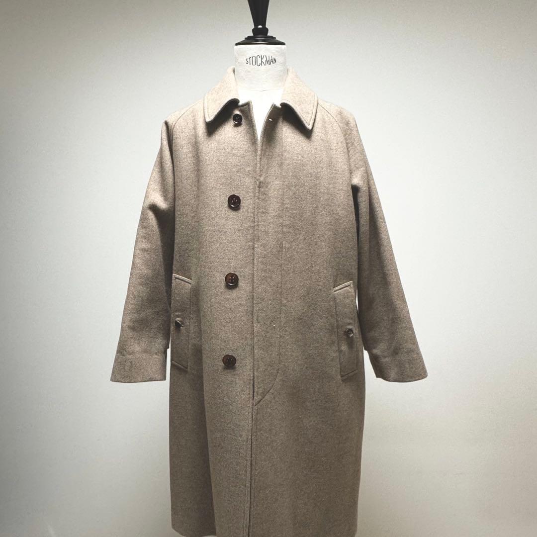 初期 HERILL ヘリル カシミヤ100% バルマカーンコート 0 メンズ - メルカリ