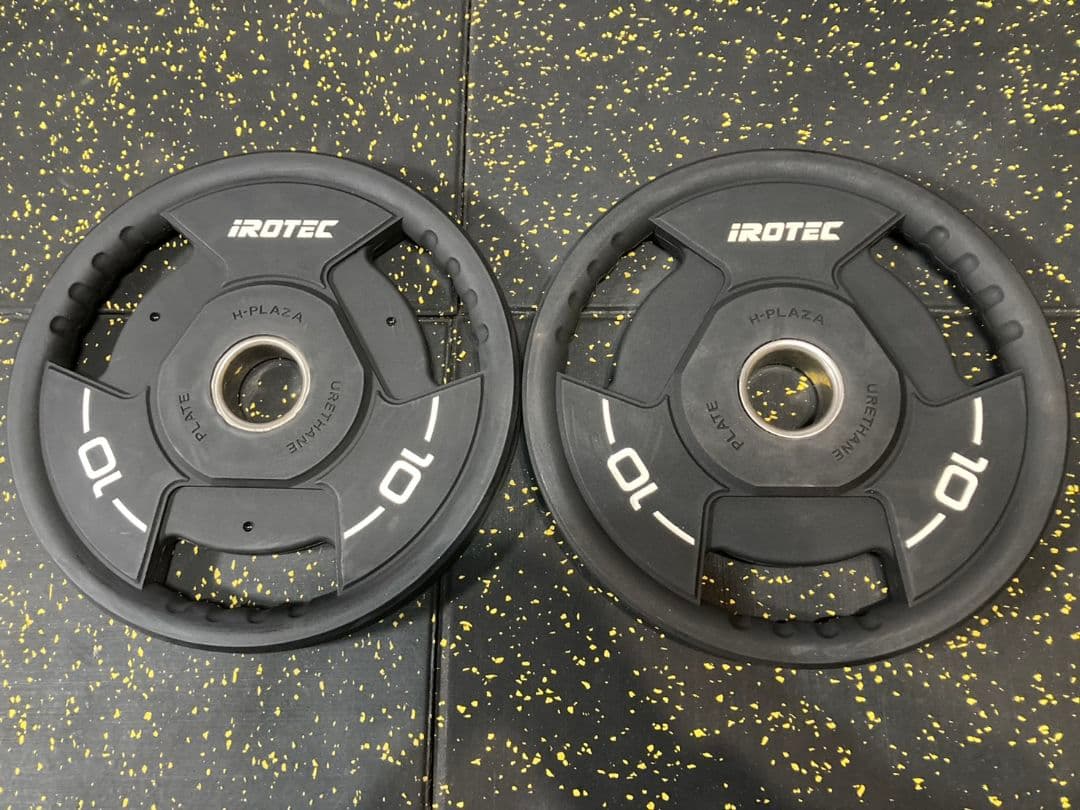 アイロテックプロ オリンピックウレタンプレート10kg2枚 ivanko mbc