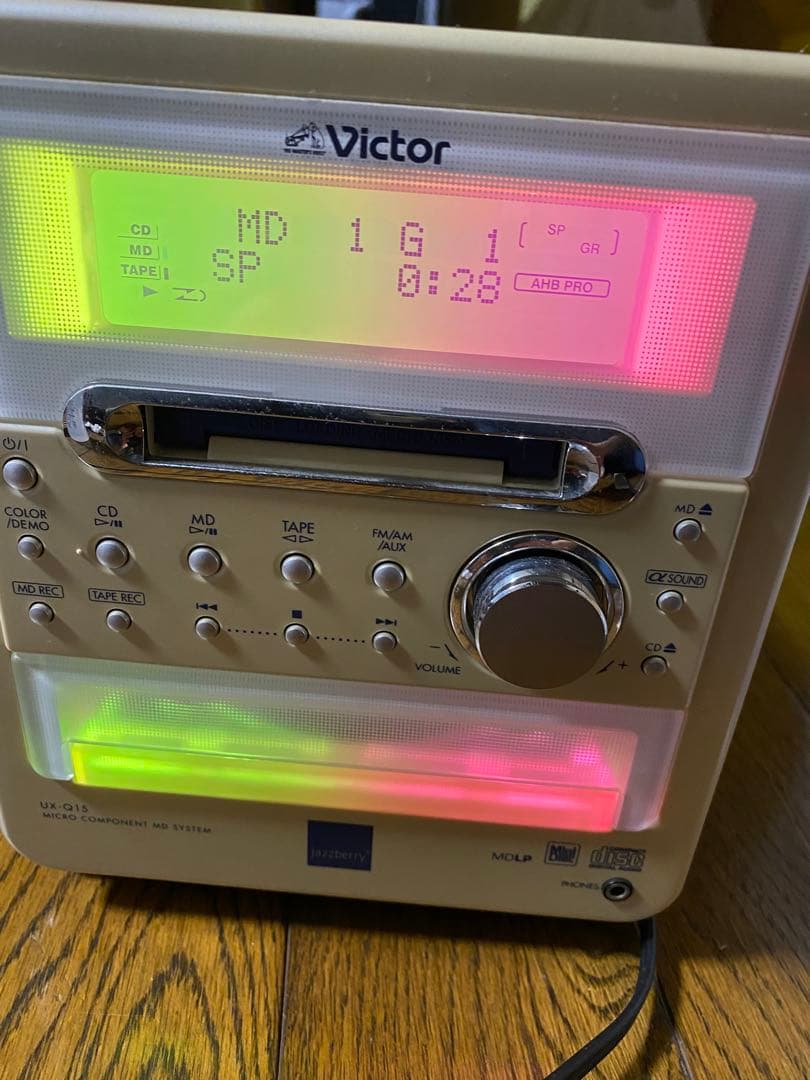 ビクター／コンポ［MD・CD・カセット］UX−Q15 - メルカリ