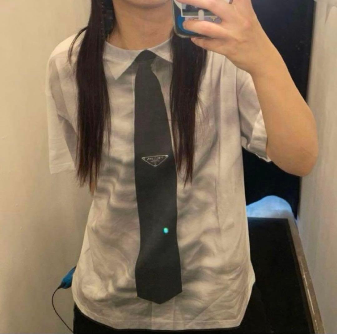 fuckthisindustry fti lil london ネクタイtシャツ - メルカリ