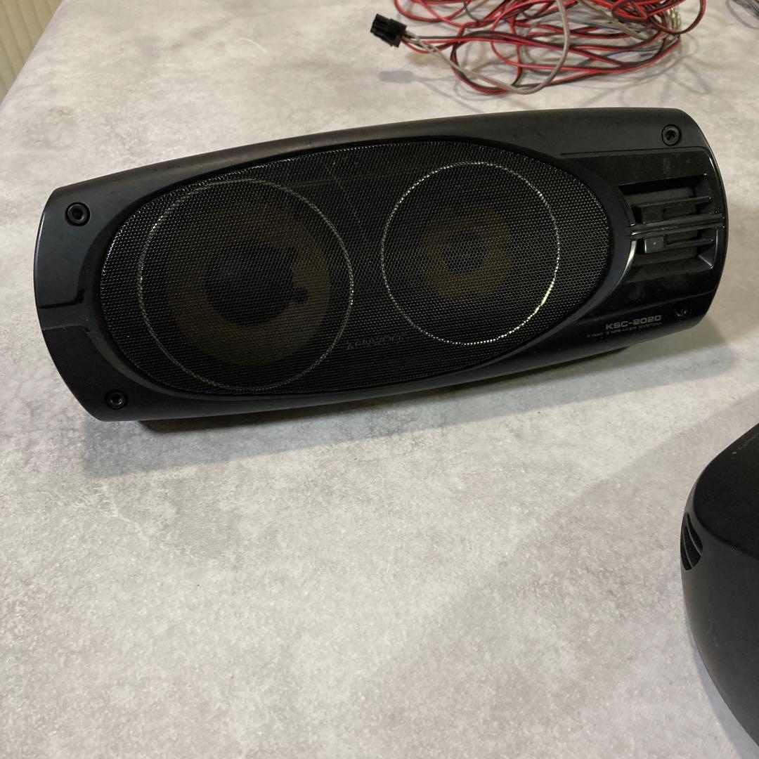 KENWOOD KSC-2020 据置型スピーカー付属品 配線付き 通電確認済 - メルカリ
