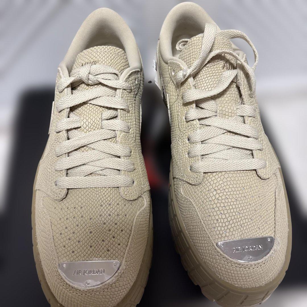 新品NIKE ウィメンズ エア ジョーダン 1 ブルックリン 厚底 24.5cm