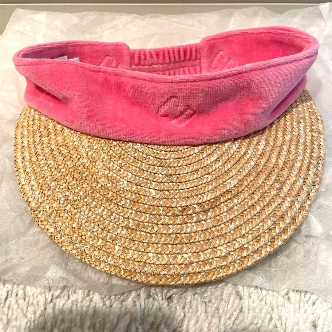 試着のみ baby DIOR サンバイザー キャップ帽子 キッズ - メルカリ