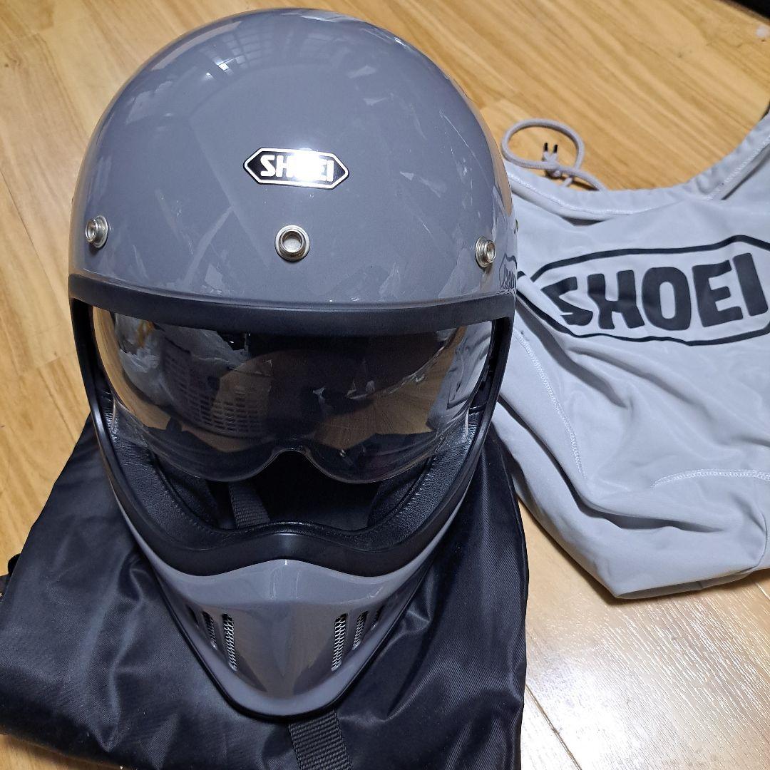 SHOEI EX-ZERO Mサイズ　バサルトグレー　NO-BUDZゴーグル付き SHOEI / EX-ZERO バサルトグレー ｜ エムプラン 不動産・アメカジ