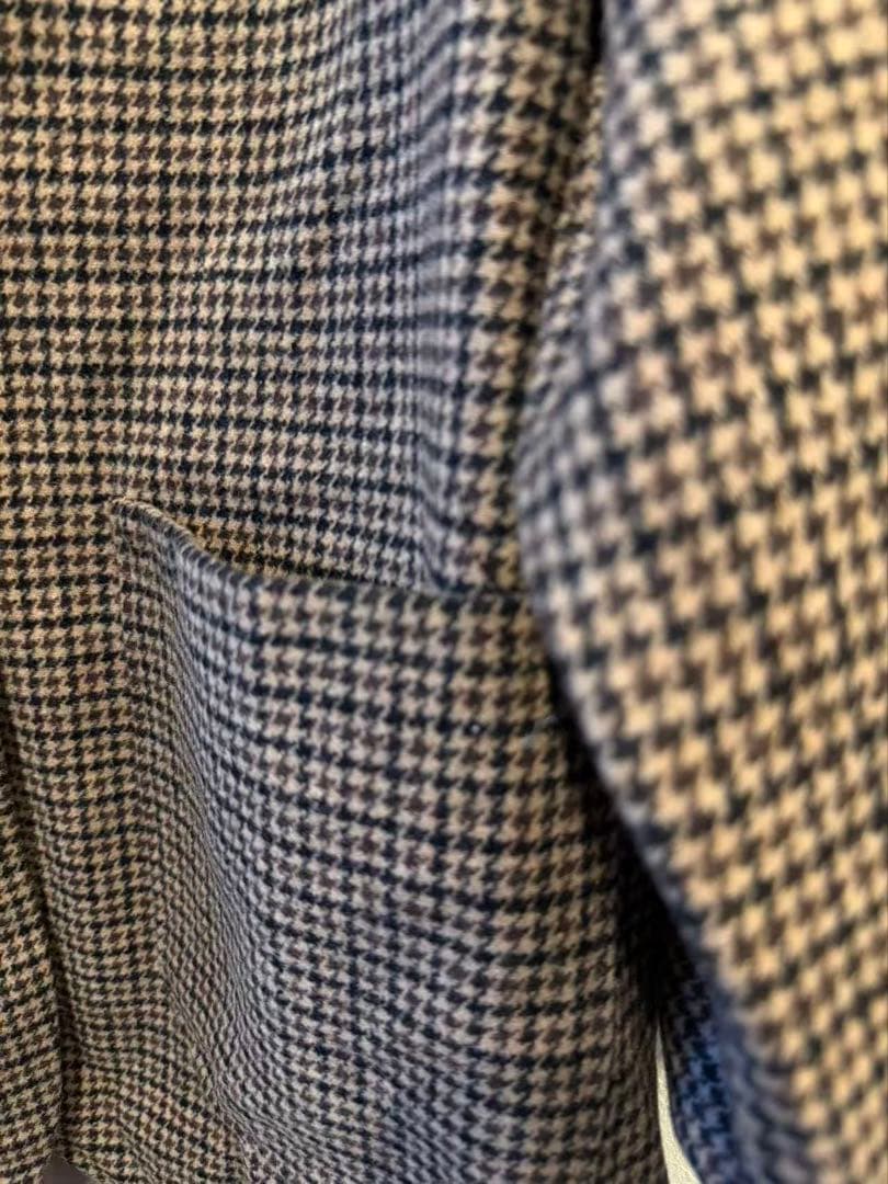 eaphi WOOL LIKE CHECK JACKET