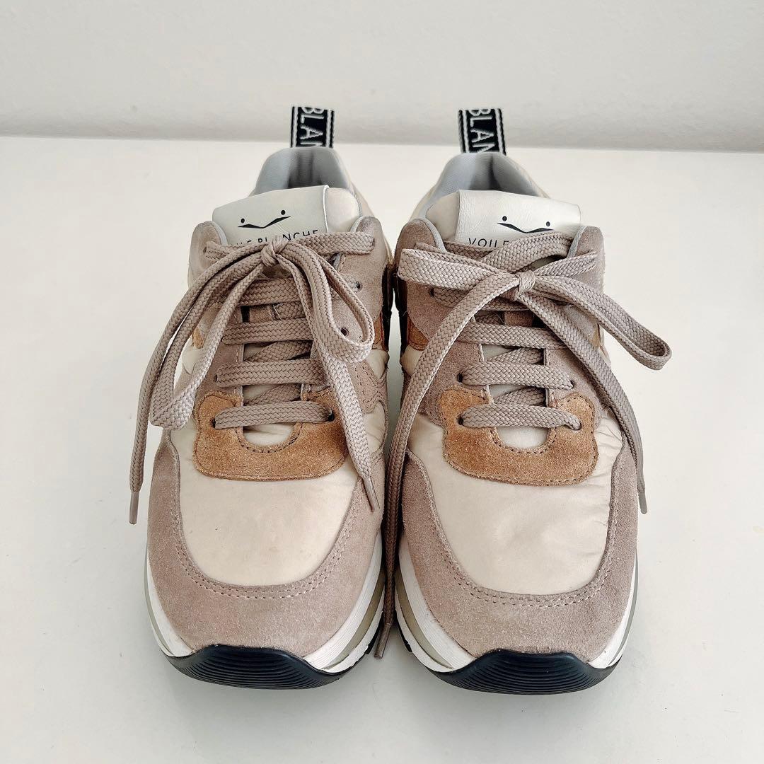 Voile Blanche ボイルブランシェ スニーカー ベージュ 22.5cm