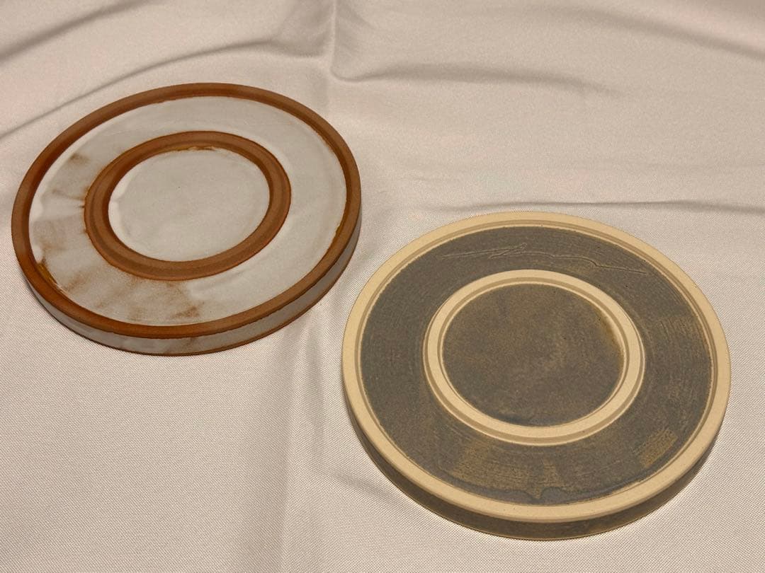 新品narumiyashiro プレート　皿　3点　陶器　八代 成実