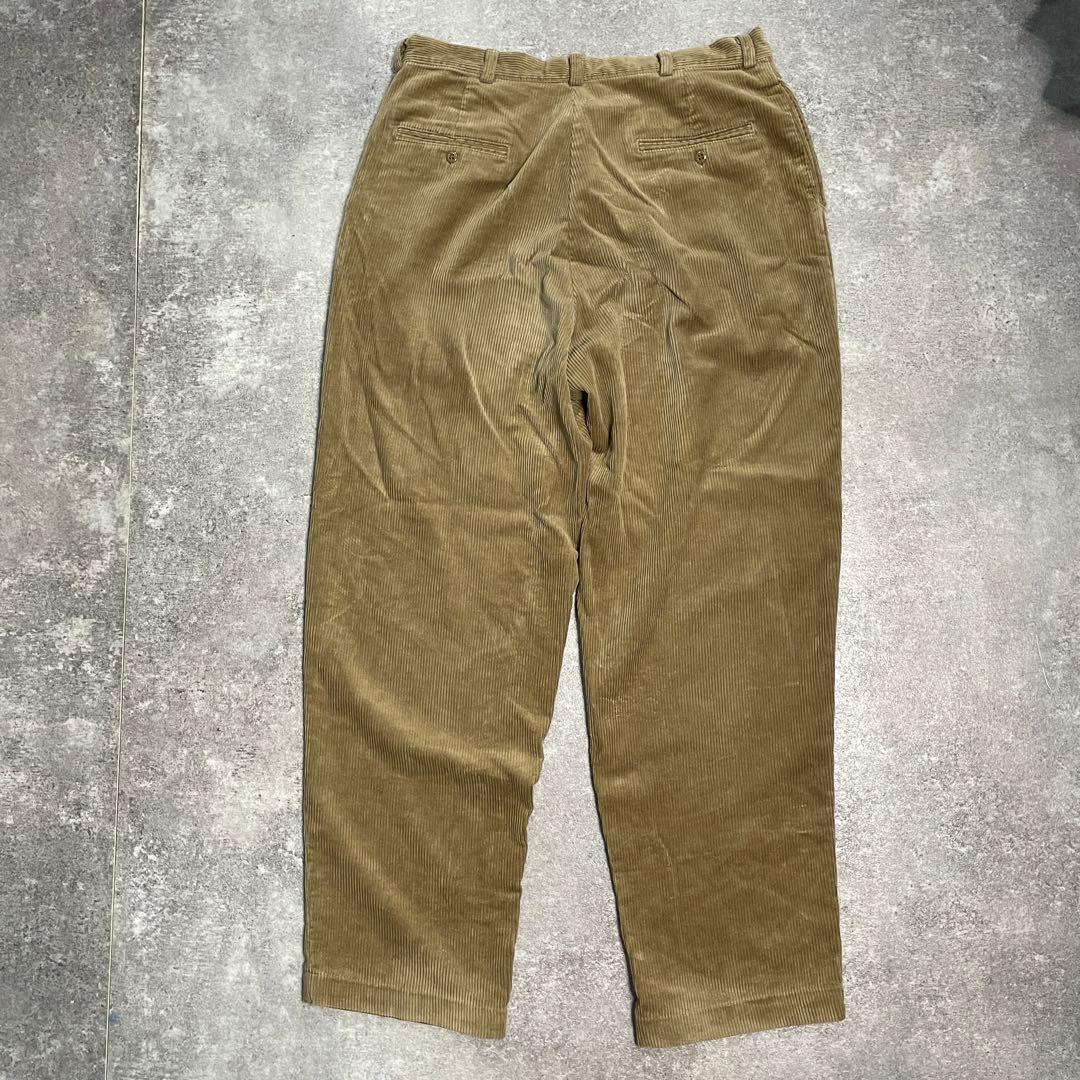 90s 三つ星タグ RRL ダブルアールエル/アメリカ製/コーデュロイパンツ