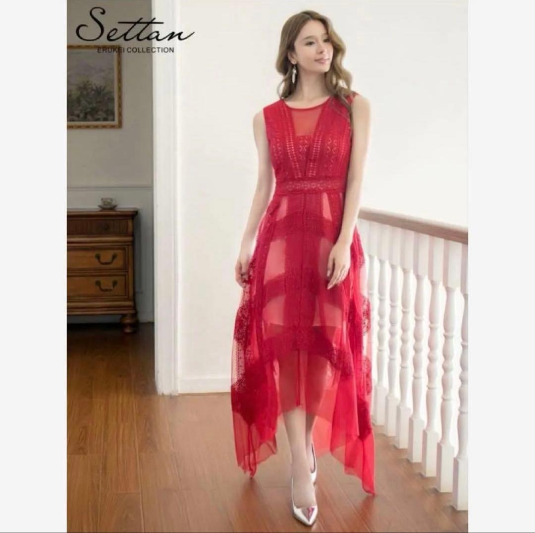 ERUKEI エルケイginza couture ロング ドレス settan - メルカリ