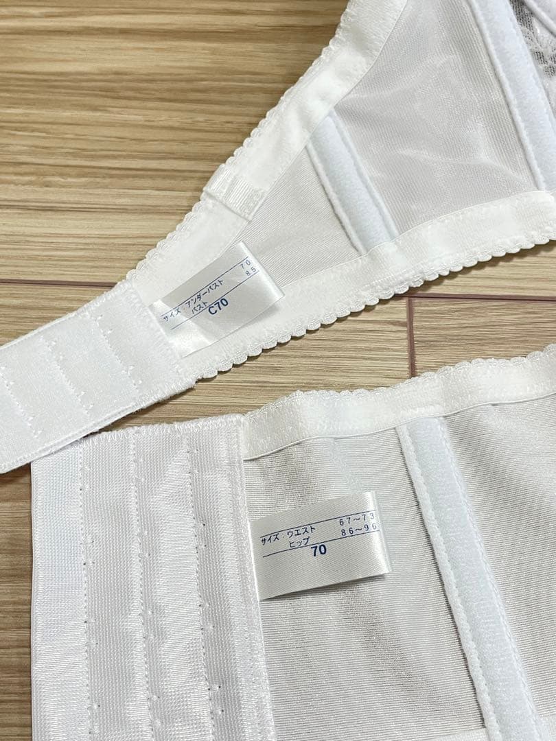 タカミブライダル ブライダルインナー ホワイトランジェリーDセット