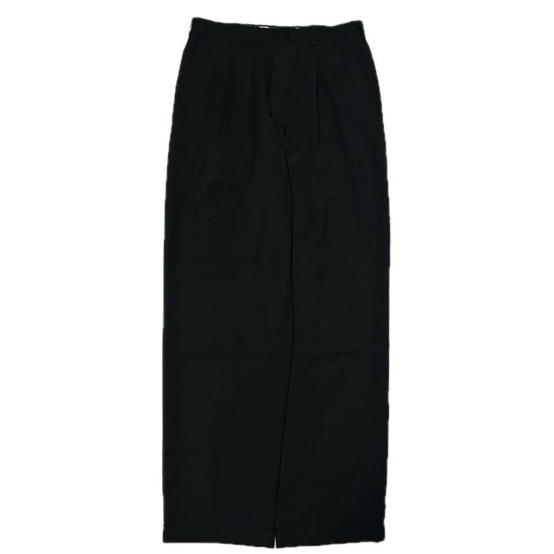 00s SLATES ツータック スラックス ブラックW32 ウールギャバ 00's Levi's “SLATES” Slacks Black W34 L32 リーバイス 2タック