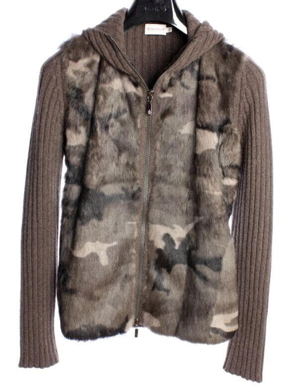 モンクレール ラビットファー × ニット パーカー　MONCLER 楽天市場】【MONCLER/モンクレール/GRENOBLE/グルノーブル/MAGLIA