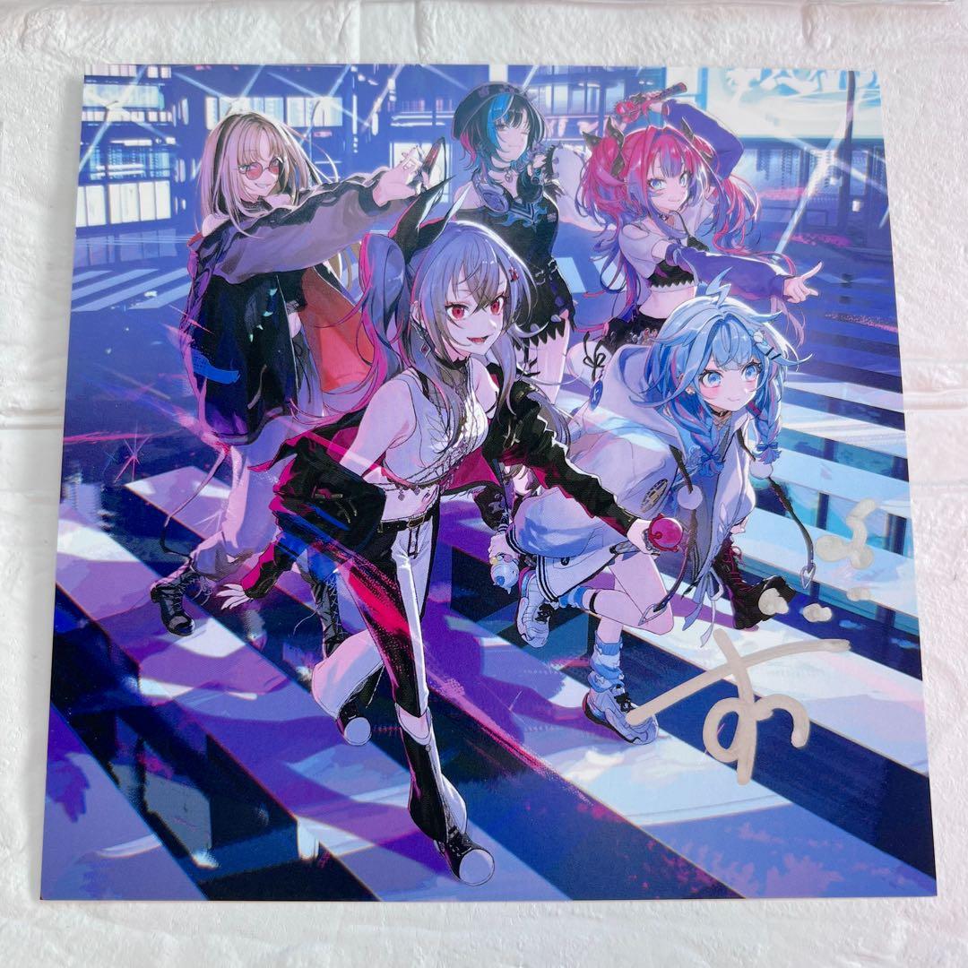 直筆サイン/水宮枢】FLOW GLOW 1stアルバム 数量限定 ホロカ付き