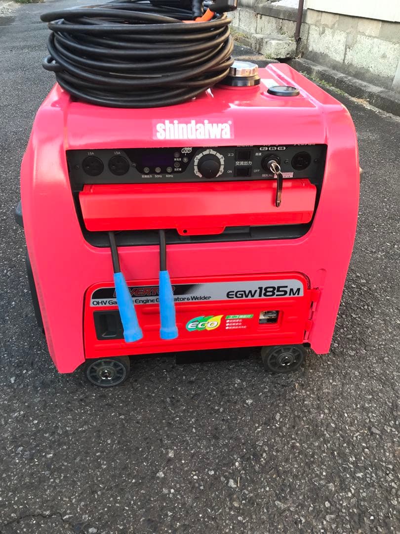 新ダイワ ポータブル発電機溶接機￼EGW185M - メルカリ