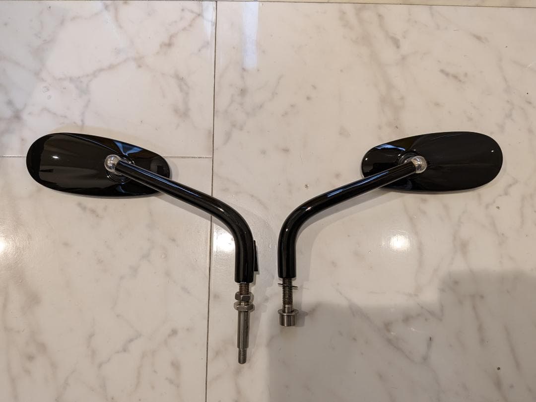 CRAFTMAN クラフトマン モーフィングミラー ブラックアルマイト 左右 CRAFTMAN（クラフトマン） モーフィングミラー テーパーシャフト