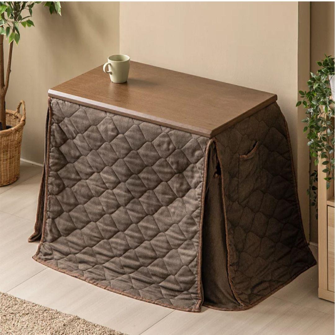 1人用テーブル(ブラウン)＋こたつ布団の2点セット・新品未使用 楽天市場】こたつ 一人用 セット こたつテーブル こたつ布団 2点セット