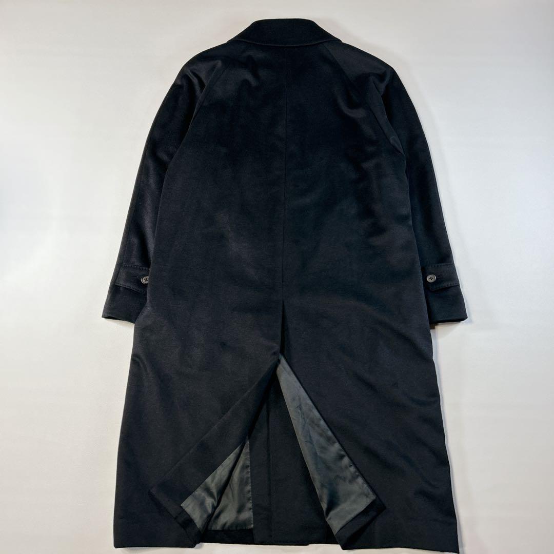 gotairiku五大陸 高級カシミヤ100% ステンカラーコート 比翼 ロング