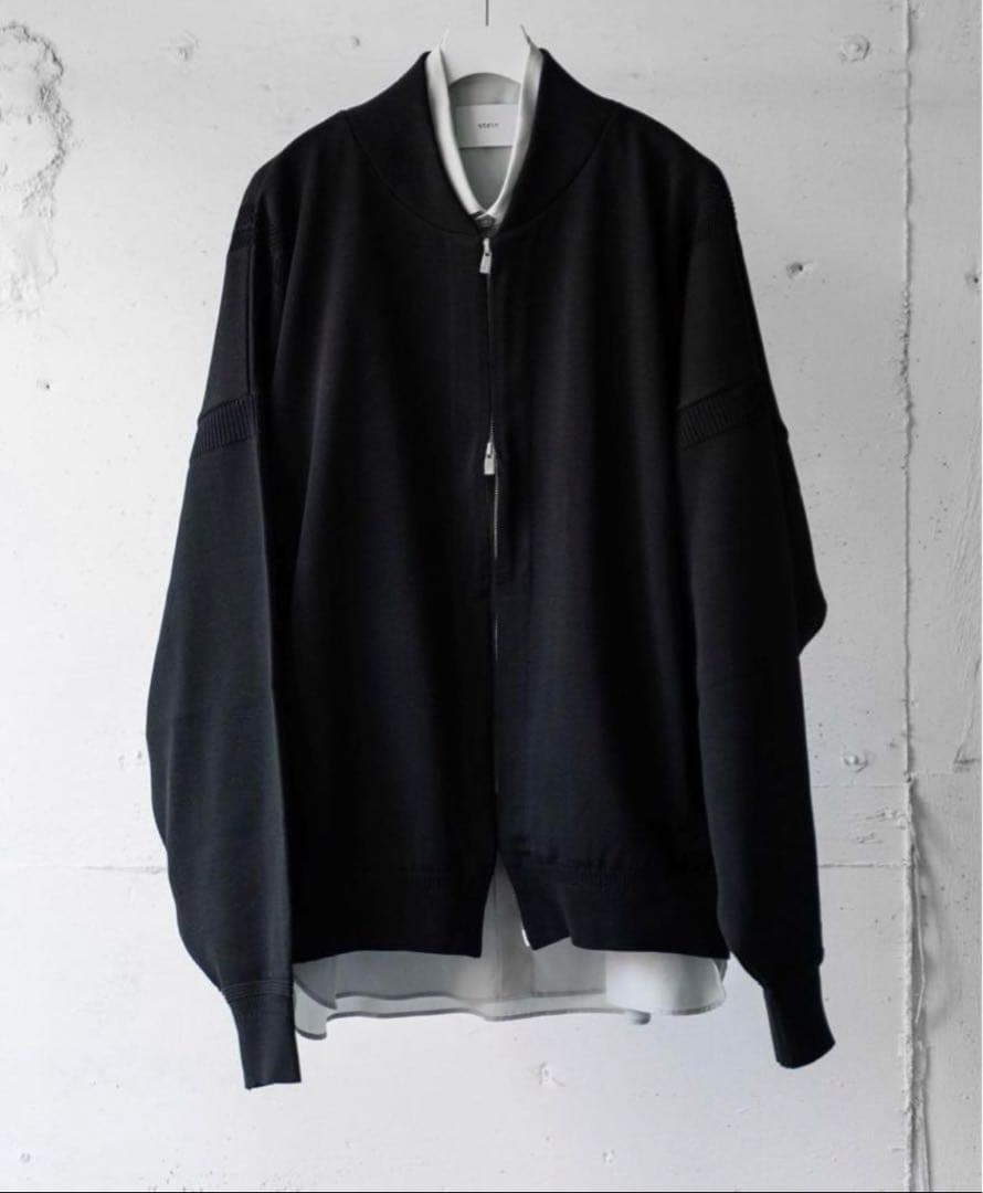 YASHIKI exclusive itezora Big MA-1 knit - メルカリ