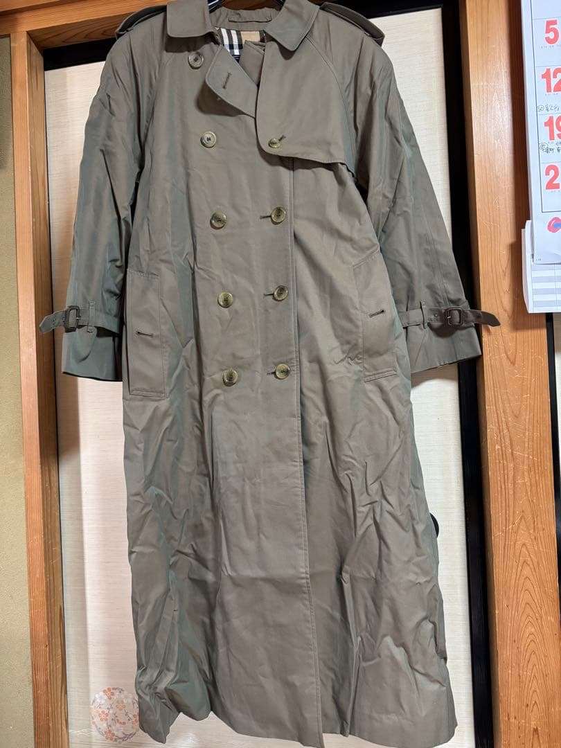 Burberry's トレンチコート 英国製 ノバチェック ベージュ 80年代 英国製 Burberrys' バーバリー トレンチコート ノバチェック