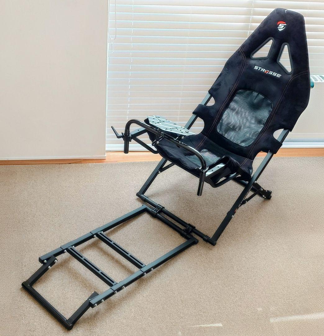STRASSE レーシングコクピット AVANTI 楽天市場】STRASSE AVANTI 折り畳み式コックピットシート レーシング