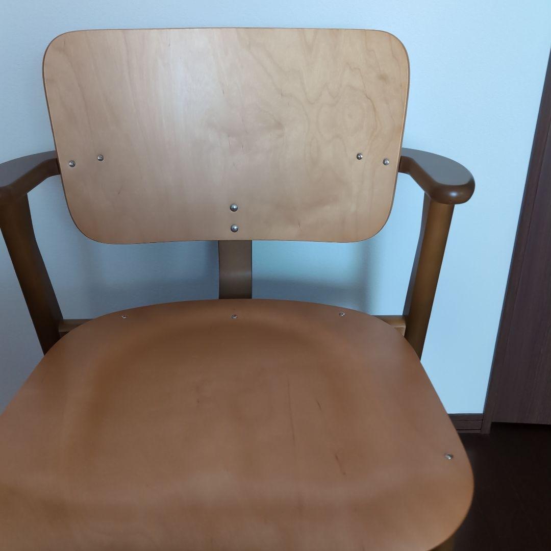 artek ドムスチェア ハニー×ウォルナット スコープ別注 2cm脚カット