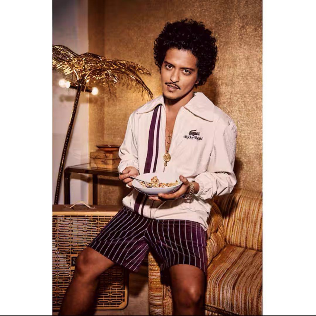 LACOSTE Ricky Regal ナイロンジャケット M Men's Lacoste x Ricky Regal Contrast Bands Nylon Zip Jacket